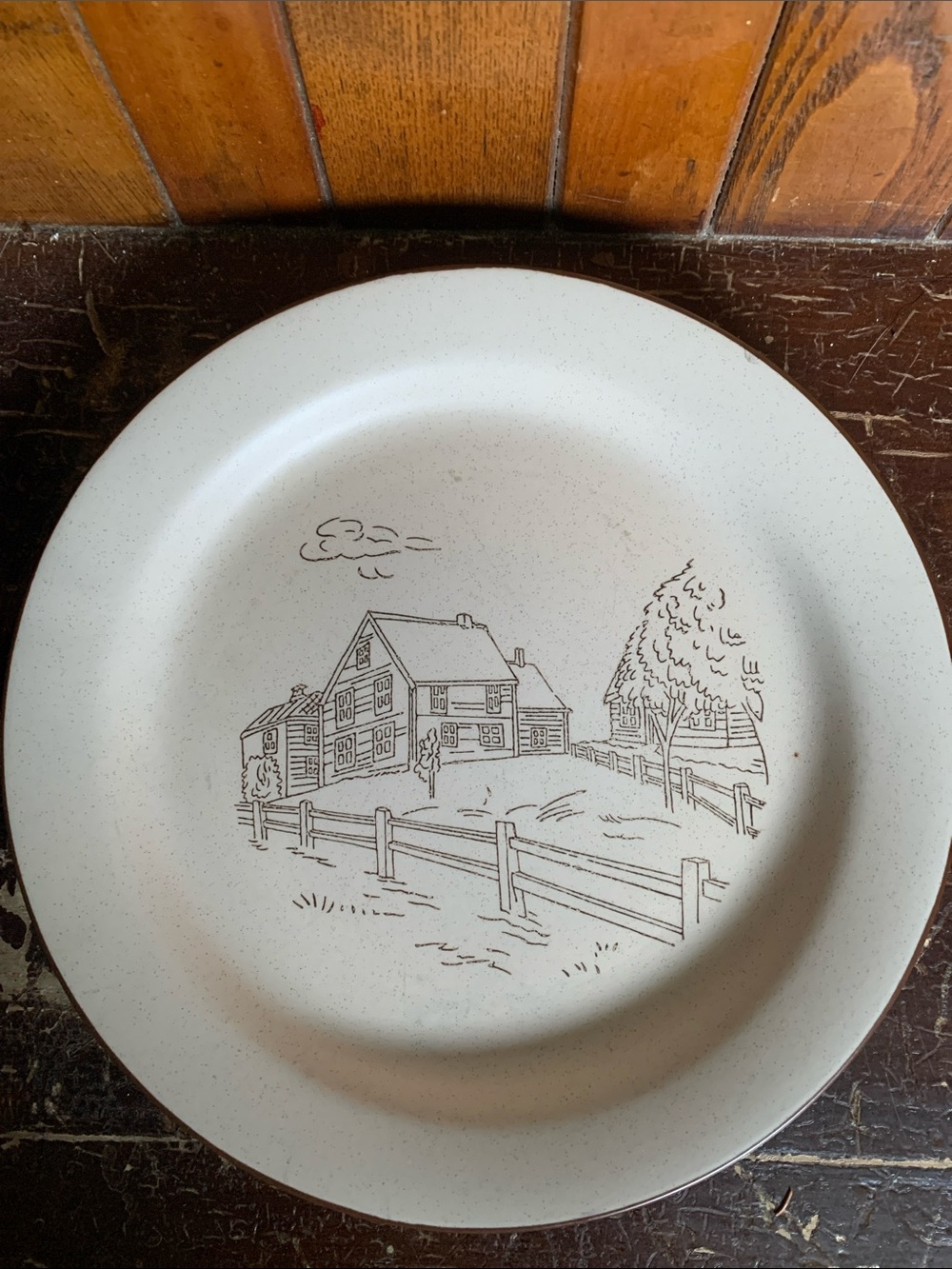 Manoir Collection set of 3 Vintage Stoneware